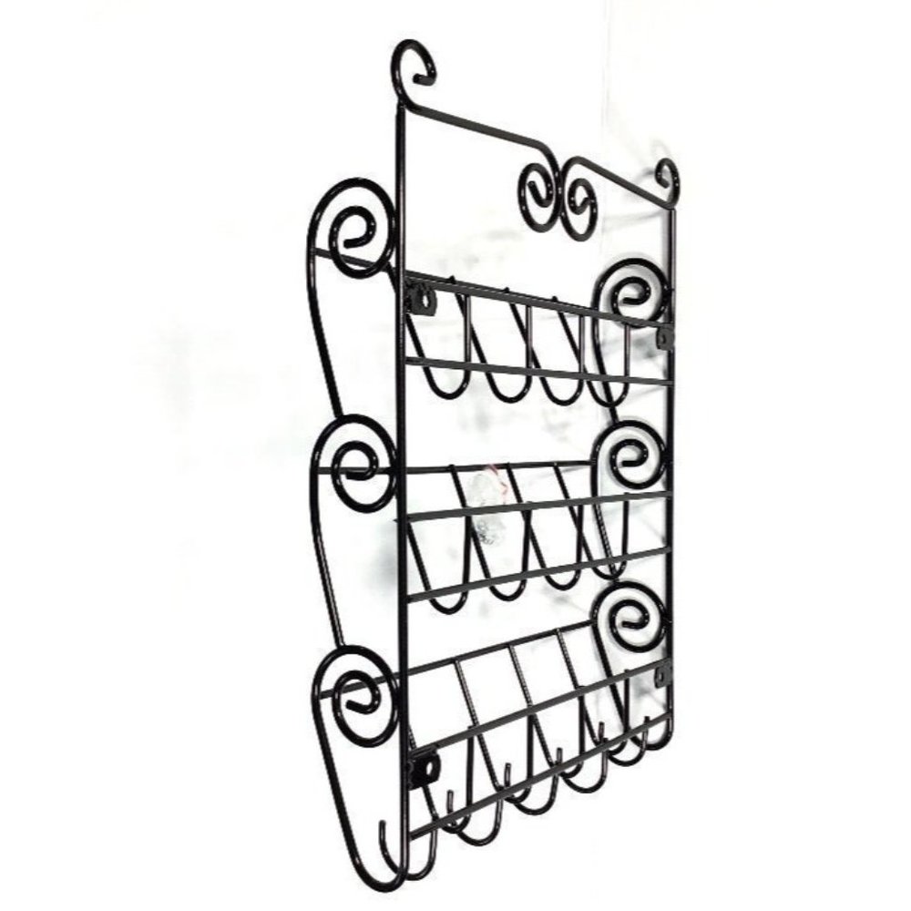 3-Tier Letter Rack with 5 Key Hooks - Picture 10 of 11
